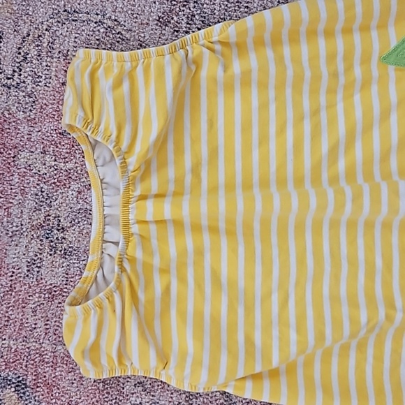 Kelly's Kids Striped Lemonade Summer Shift Dress - Picture 3 of 6